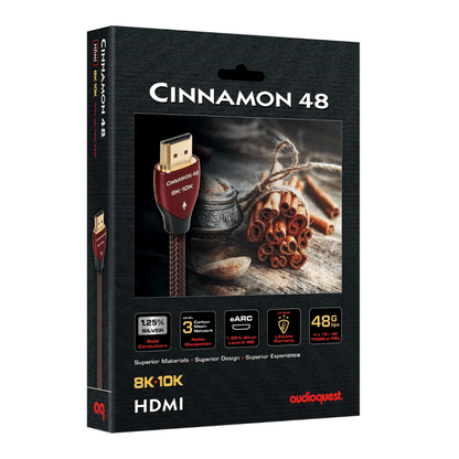 AudioQuest Cinnamon48 Ultra High Speed 48Gbps HDMI 2.1 Cable (1.5M)