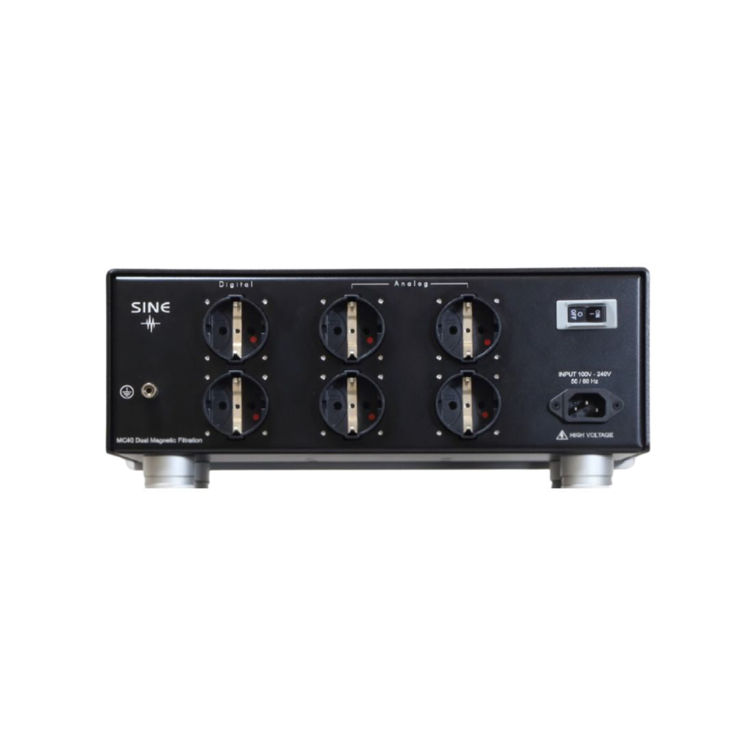 ( 2026 NEW! ) SINE MC 40 Dual Aluminum Alloy Filtration Power Conditioner