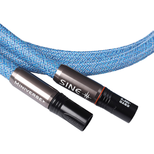SINE Miniverse Top Class Silver Interconnect Cables 1.5M