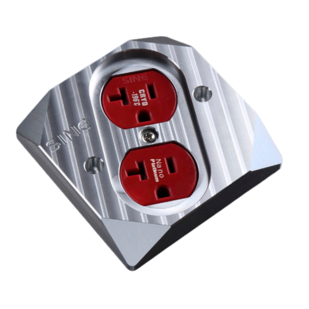SINE SW-1XT Flagship CRYO US Power Socket ( Nano Platinum )