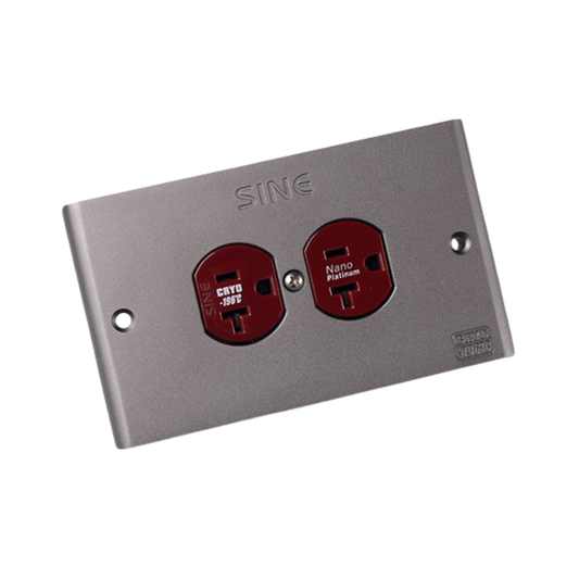 SINE SW-1XT(L) Flagship CRYO US Power Socket ( Nano Platinum )
